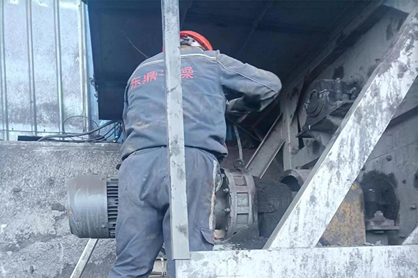 内蒙古煤泥干燥设备托管项目现场